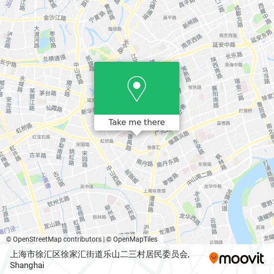 上海市徐汇区徐家汇街道乐山二三村居民委员会 map