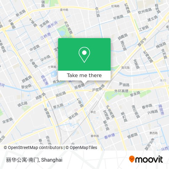 丽华公寓-南门 map