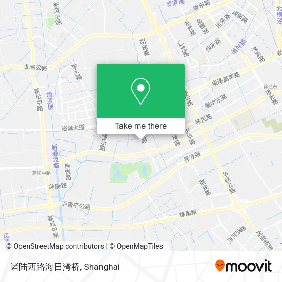 诸陆西路海日湾桥 map