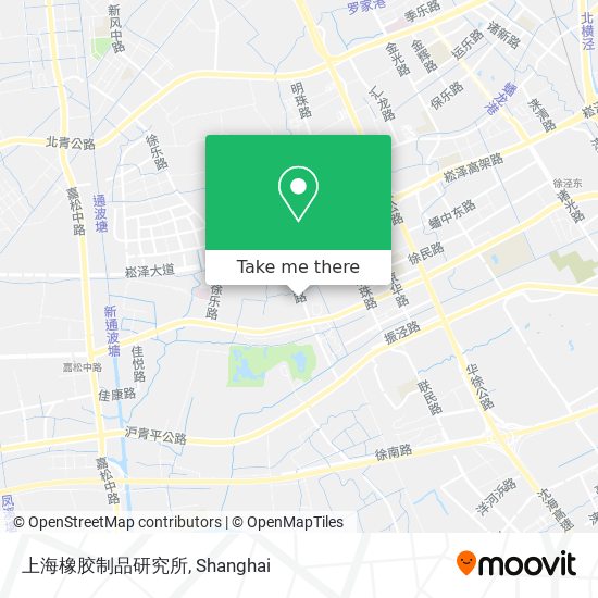 上海橡胶制品研究所 map
