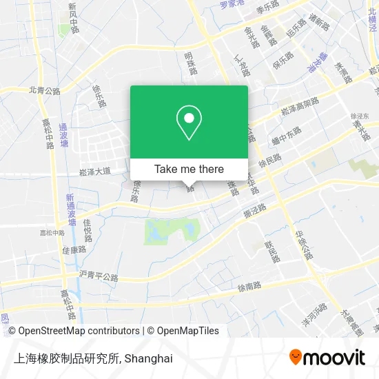 上海橡胶制品研究所 map