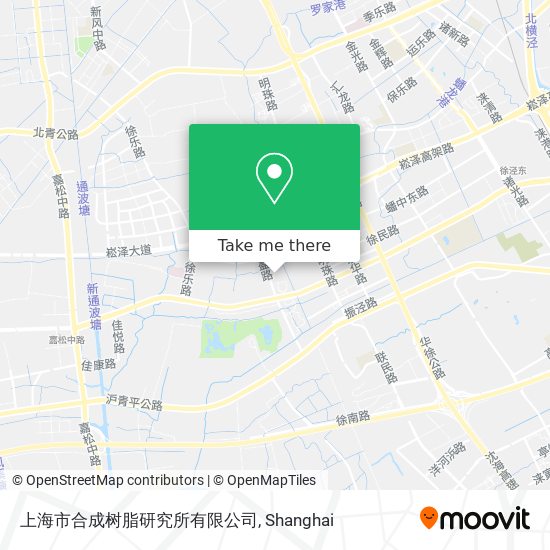 上海市合成树脂研究所有限公司 map
