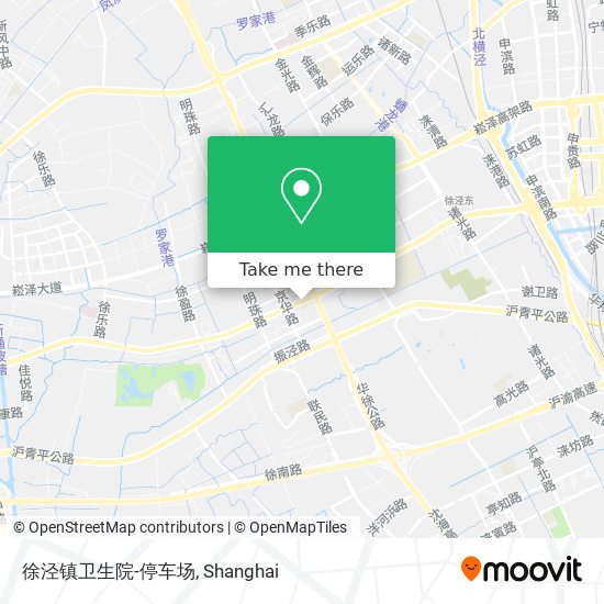 徐泾镇卫生院-停车场 map