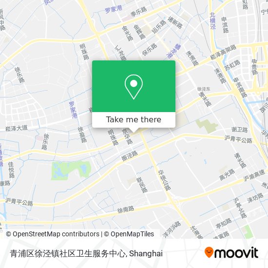 青浦区徐泾镇社区卫生服务中心 map