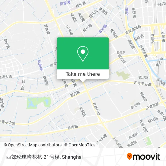 西郊玫瑰湾花苑-21号楼 map