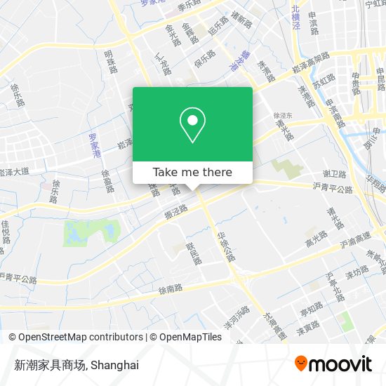 新潮家具商场 map