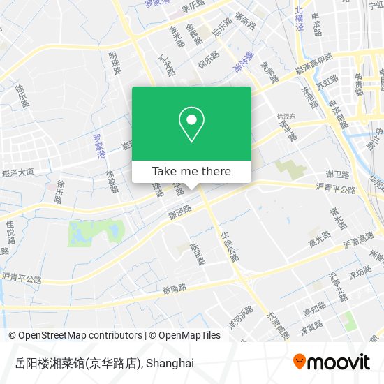 岳阳楼湘菜馆(京华路店) map