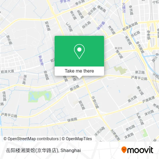 岳阳楼湘菜馆(京华路店) map