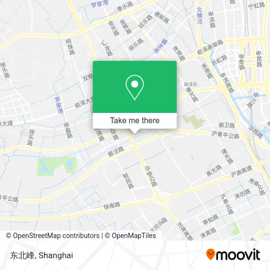 东北峰 map