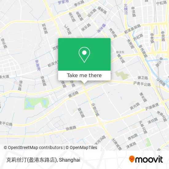 克莉丝汀(盈港东路店) map