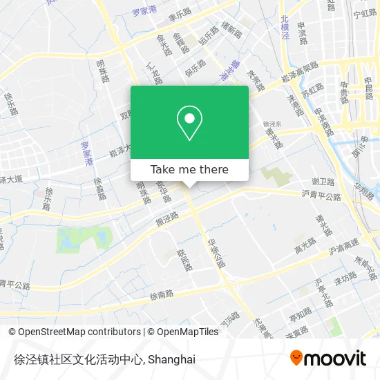 徐泾镇社区文化活动中心 map