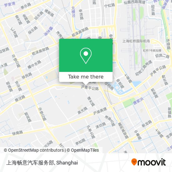 上海畅意汽车服务部 map