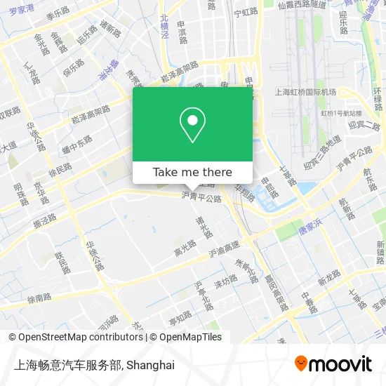 上海畅意汽车服务部 map