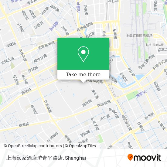 上海颐家酒店沪青平路店 map