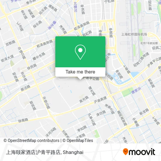 上海颐家酒店沪青平路店 map