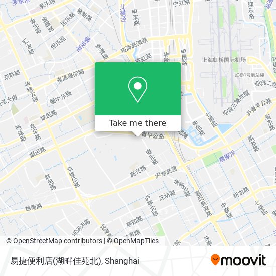 易捷便利店(湖畔佳苑北) map