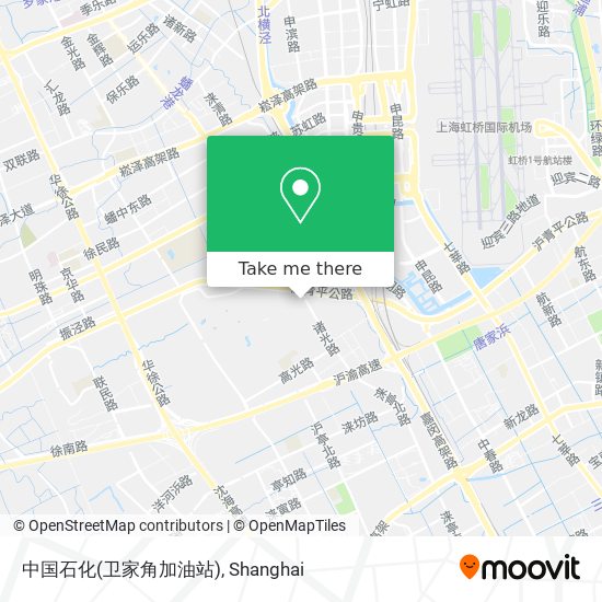 中国石化(卫家角加油站) map