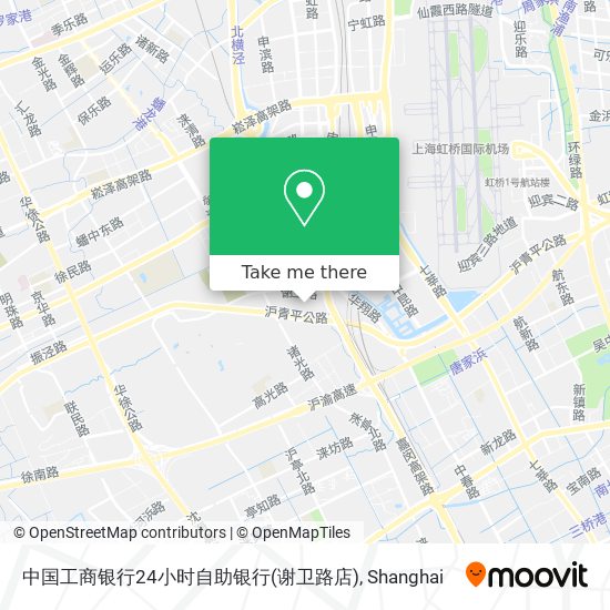 中国工商银行24小时自助银行(谢卫路店) map