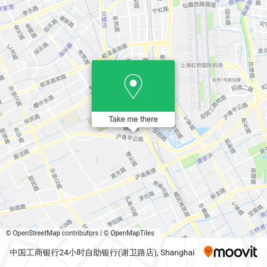 中国工商银行24小时自助银行(谢卫路店) map