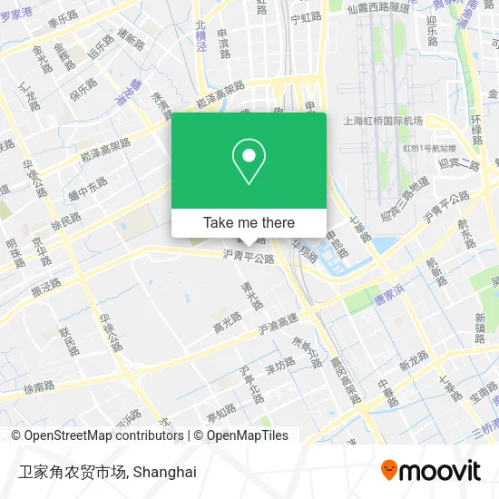 卫家角农贸市场 map