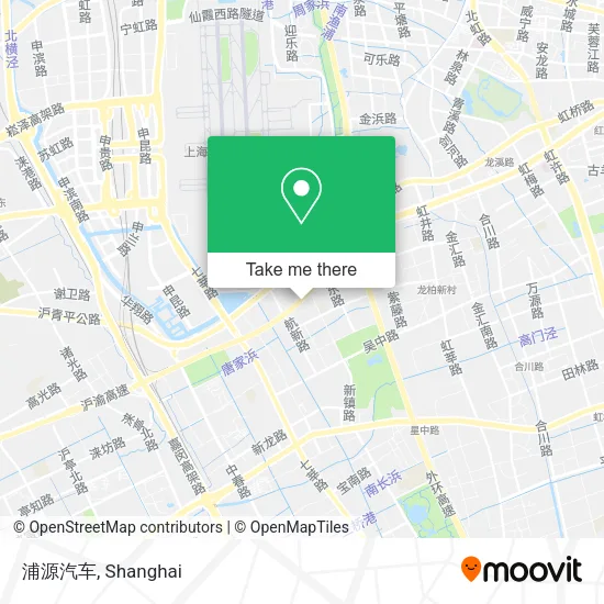 浦源汽车 map