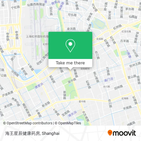 海王星辰健康药房 map