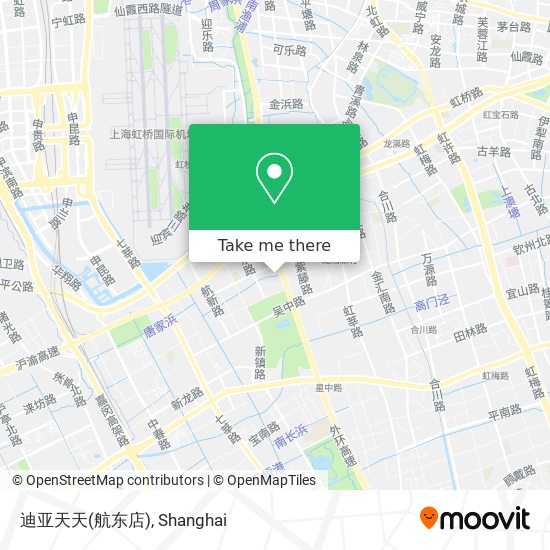 迪亚天天(航东店) map