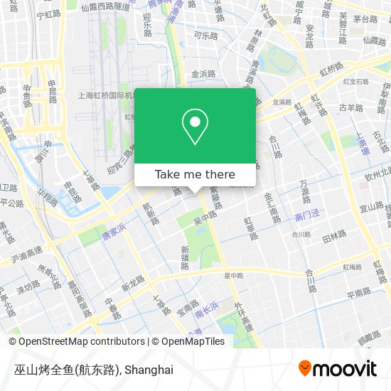 巫山烤全鱼(航东路) map