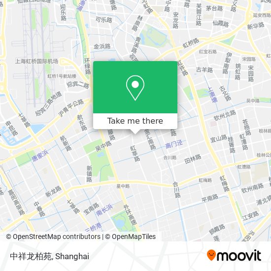 中祥龙柏苑 map