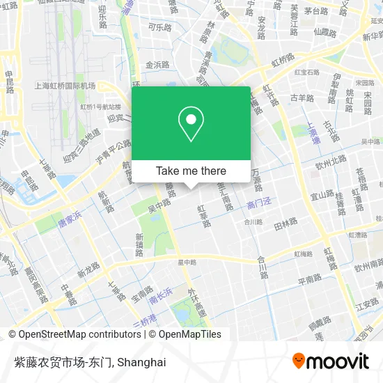 紫藤农贸市场-东门 map