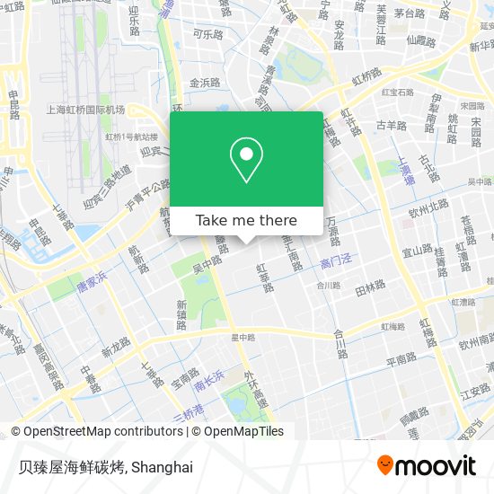 贝臻屋海鲜碳烤 map