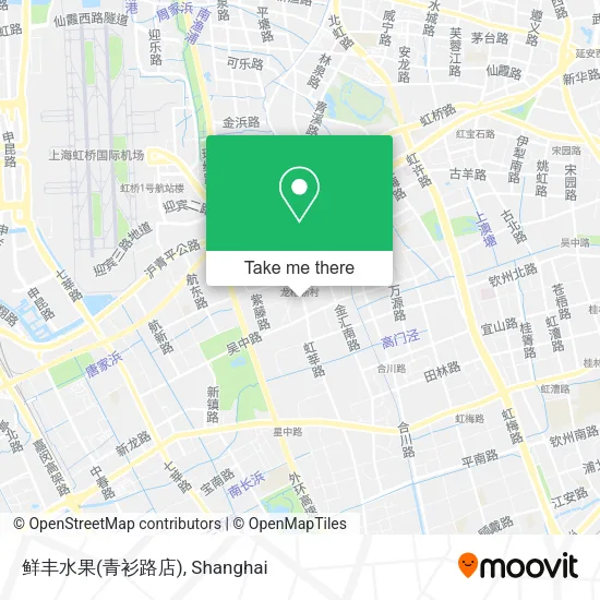 鲜丰水果(青衫路店) map