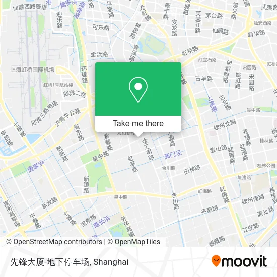 先锋大厦-地下停车场 map