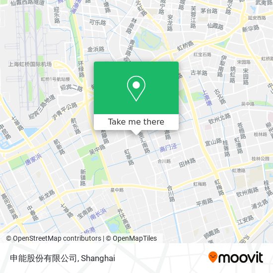 申能股份有限公司 map
