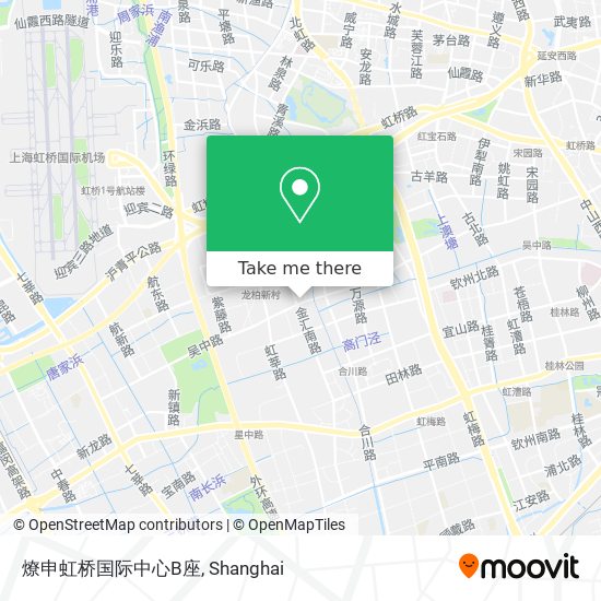 燎申虹桥国际中心B座 map