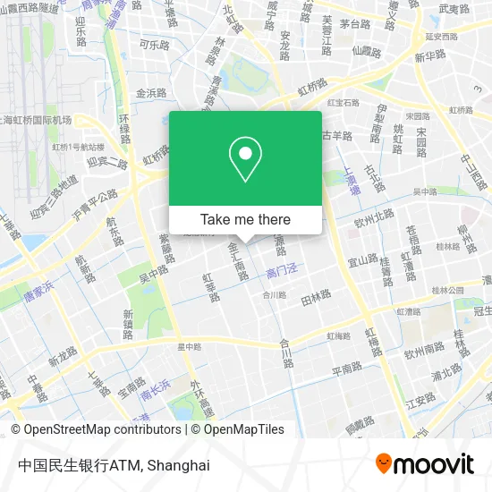 中国民生银行ATM map