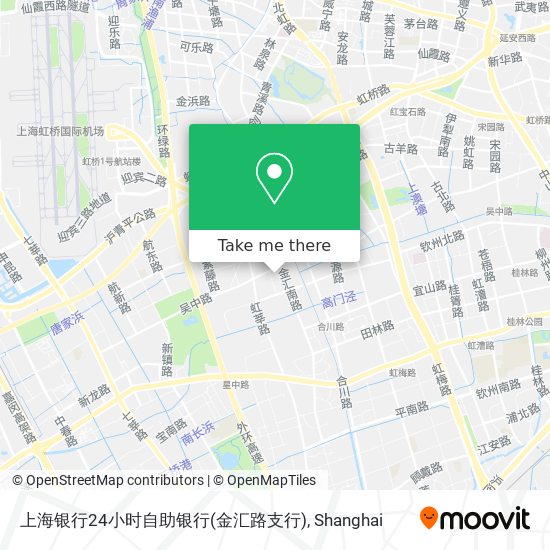 上海银行24小时自助银行(金汇路支行) map