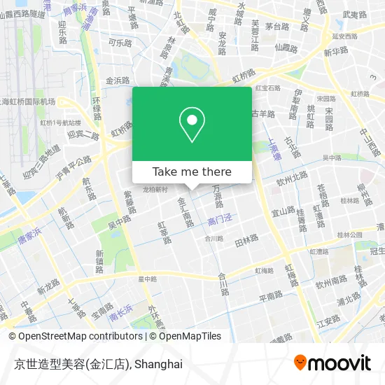 京世造型美容(金汇店) map