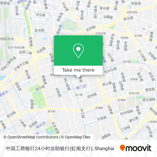 中国工商银行24小时自助银行(虹南支行) map