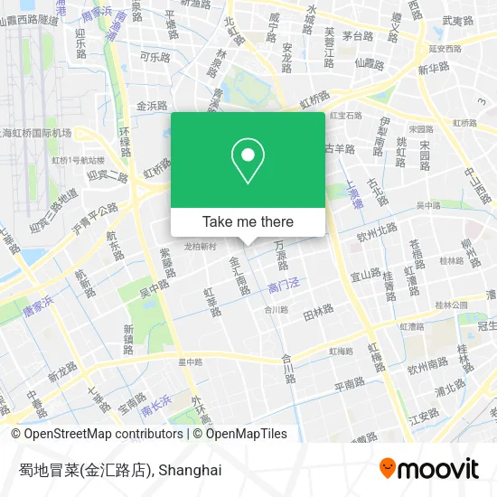 蜀地冒菜(金汇路店) map