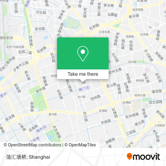 蒲汇塘桥 map