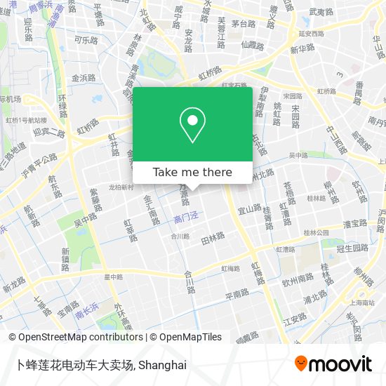 卜蜂莲花电动车大卖场 map