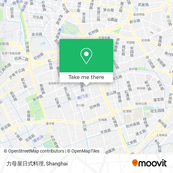 力母屋日式料理 map