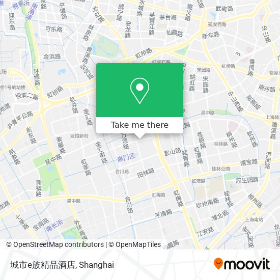 城市e族精品酒店 map