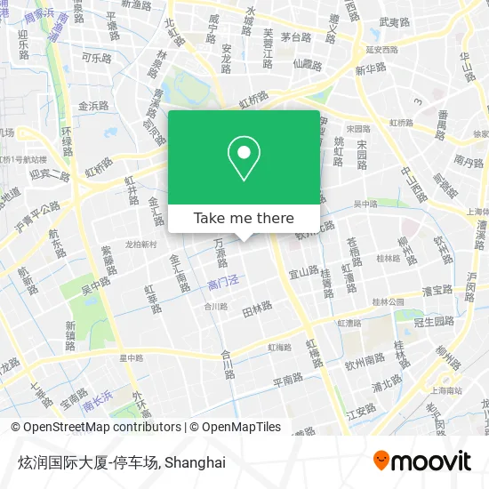 炫润国际大厦-停车场 map