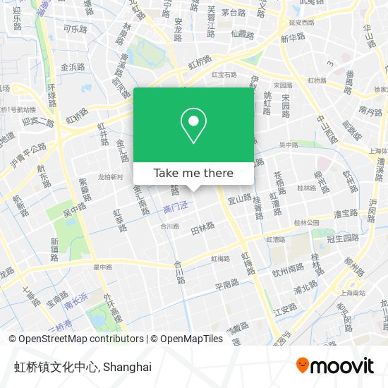 虹桥镇文化中心 map