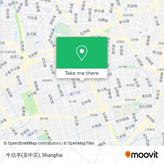 牛信亭(吴中店) map