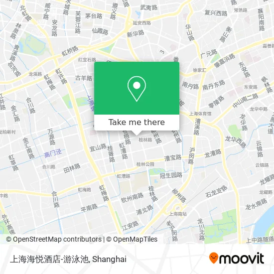 上海海悦酒店-游泳池 map