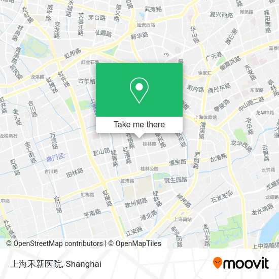 上海禾新医院 map