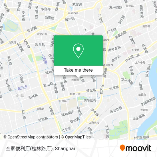 全家便利店(桂林路店) map